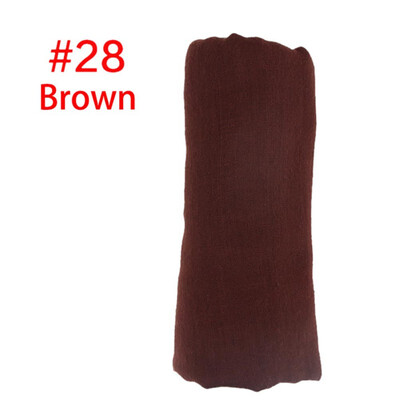 

New Cotton Linen Scarf Solid Color Monochrome Candy Colored Silk Femme Scarf Women Gift Scarf Beautiful Scarves