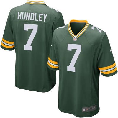 

Mens Football Jersey Green Bay Packers Brett Hundley Green Game Jersey