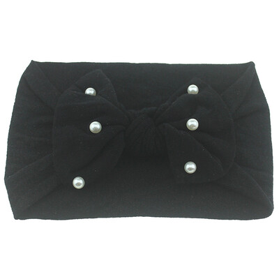 

New Baby Cute Girls Boys Pearl Bowknot Design Headband Headwear Apparel Photography Prop Party Gift
