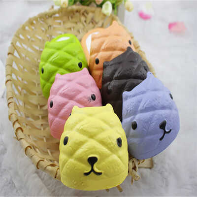 

YIWULASquishy Water Seto Bread Bread Phone Straps Slow Rising Bun Charms Gifts Toys