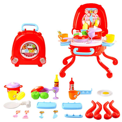 

Siaonvr Preschool Children Education Kitchen Utensils Cutlery Box Cookware Holiday Gift