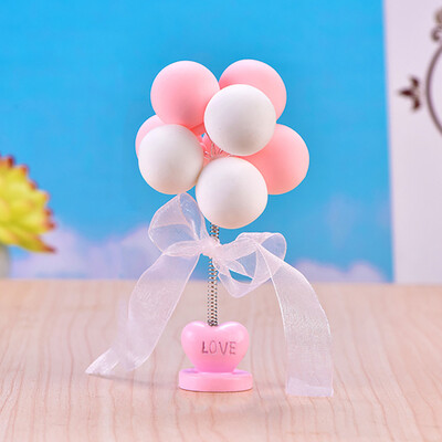 

Tailored Dollhouse Miniature Scene Model Balloons Decoration Pretend Play Toy