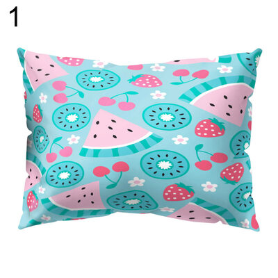 

Colorful Fruit Printed Throw Pillow Case Sofa Bed Cushion Cover Home Decor