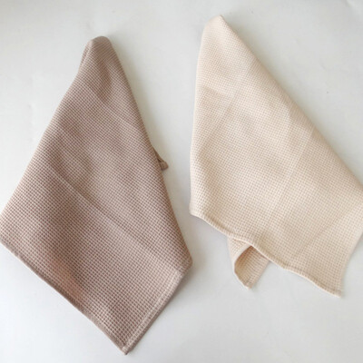 

100 Cotton Table Napkin Waffle Weave Designed Tea Towel Dish Cloth Multi-Purpose Kitchen Towels