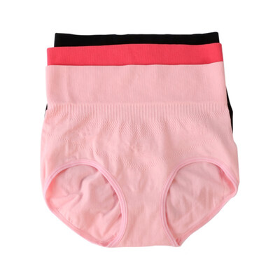 

women High Waist Briefs Sexy Stylish Chic Slim Fit Women Pure Cutton Slim Tummy Knickers Pants Underwear Hot Selling