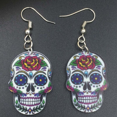 

Women Punk Skull Stud Earrings Fashion Jewelry