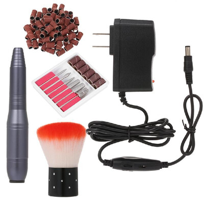 

Portable Electric Nail Drill Machine Professional 20000 RPM Manicure Pedicure Nail File Drill Kit for Acrylic Gel Nails