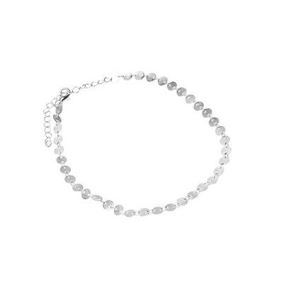 

Women Fashion Necklace Personality Alloy Sequin Choker