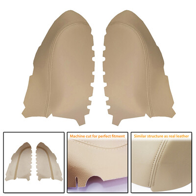 

2pcs Beige Car Front Door Panel Armrest Covers Protector For Honda Pilot 2009-13