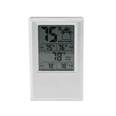 

Digital Thermometer Hygrometer °C°F Indoor Temperature Humidity Meter Max Min Value Comfort Level Display