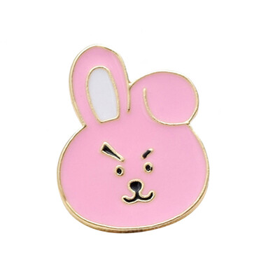 

Kpop BTS Bangtan Boys Cartoon Alloy Ring Cartoon Image Hot&Fashion Gift for ARMY