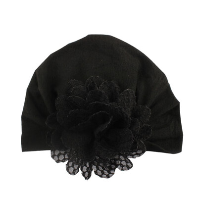 

New Baby Girl Flower Elastic Hats Turban Cap Cute Soft Infant Hair Accessories