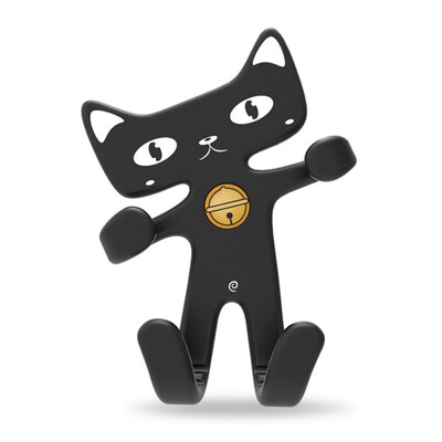 

Creative Design Automobiles Cartoon Mobile Phone Holder Buckle Silicone Lucky Cat Car Air Outlet Phone Holder For Car
