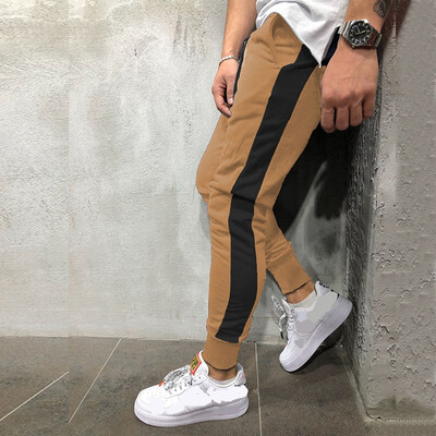 Gobestart Mens New Style Fashion Leisure Sports Trousers Comfortable And Relaxed Pant