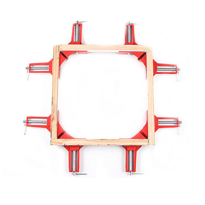 

90 Degree Frame Reinforce Metal Clamps Right Angle Clip Corner Holder Wood Working Hand Kit Tool