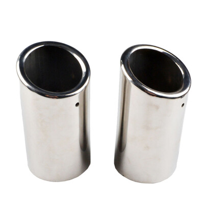 

Replacement For Golf VI 2008-2014 1 Pair Exhuast Tail Pipe Stainless Steel Rear Muffler Tip