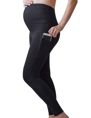 

New Maternity Sexy Slim Black Leggings Pregnant Women Fashion