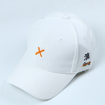 

Korean Spring&Summer X Letter New Baseball Cap High-end Fashion Hip-hop Duck Tongue Cap Men&Women Tide