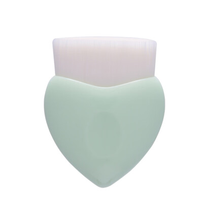 

New Arrival 1 PC Fashion Lovely Profession Cosmetic Heart Shaped Blush Powder Brush Foundation Brushes Makeup Beauty Tool W1