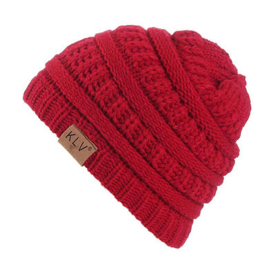 

Children Hat Winter Girls Boys Caps Solid Kids Cap Beanie Kids Hats Knitted Baby Accessories