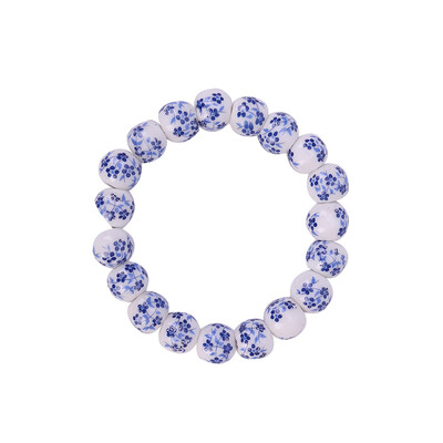 

Blue&White Porcelain Beads Bracelet OL Style Ceramics Accessories Creative Fashion Jewelry Gifts