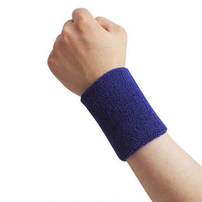 

New 1pcs Sport Protect Wrist Sleeve Gym Sweatband Fitness Run Sweat Band 875 CM