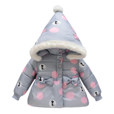 

Baby Girls Coat & Jacket Children Outerwear winter Hooded coats Winter Jacket Fashion Kids Coat childrens Warm Girls clothings
