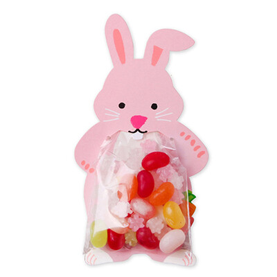 

10 Pcs Cartoon Food Baking Decoration Card Creative Bear Bunny Pastry Card