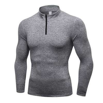 

Men Thick Fast Drying Perspiration Wicking Long Sleeve Sweatshirt Slim Body Sweatshirt