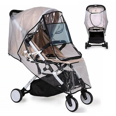 

Universal Rain Cover for Pushchair Stroller Buggy Pram Baby Travel Weather Shield