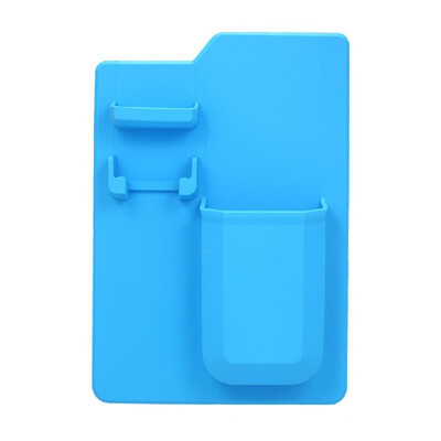 

Wall Mount Silicone Waterproof Toothbrush Holder Razor Holder Small Toiletry Organizer