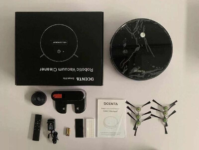 

DCENTA smart robot vacuum MT-501 wifi connection support samrt life APP built-in 2600mah battery memory cleaning automatic r