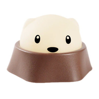 

Gobestart Novel Lovely Hamster Night Light Children Bedroom Decor Mini LED Night Lamp