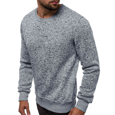 

Toponeto Men Warm Winter Long Sleeve Pullover Sweatshirt Top Tee Outwear Blouse