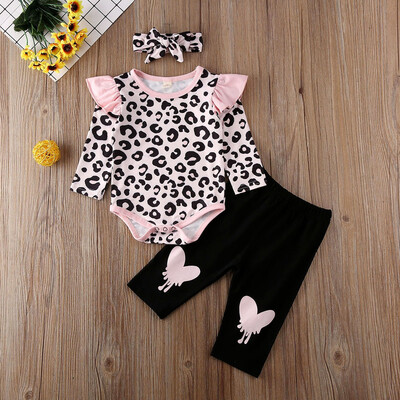 

Attention This Listing only provide a white hat not a black hatToddler Newborn Baby Kids Boy Girl Bear Tops T-shirtPants Out