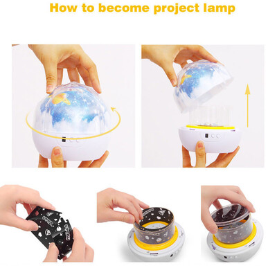 

〖Follure〗Universe Night Light Projection Lamp Star Sea Projector Lamp For Bedroom