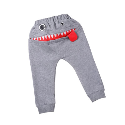 

Cartoon Baby Pants Full Length Cotton Toddler Spring Harem Pants Newborn Casual Trousers Loose Infants Elastic Pants