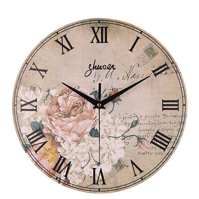 

Gobestart Silent Sweep Modern Elegant Creative Clock Home Decoration Gift