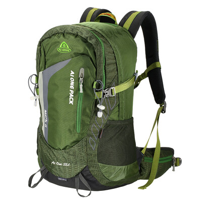 

38L Outdoor Sports Backpack Hiking Camping Trekking Rucksack Internal Frame Bag with Rain Cover