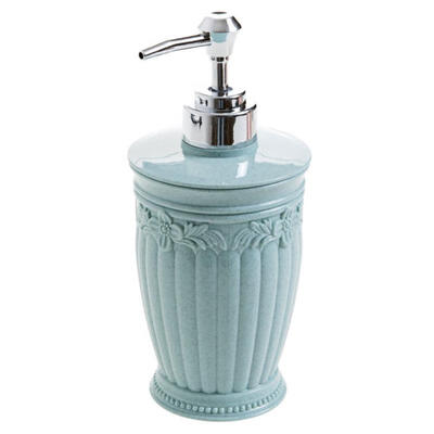 

400ml PP Soap Dispenser Lotion Shampoo Makeup Liquid Pump Bottle Round Square