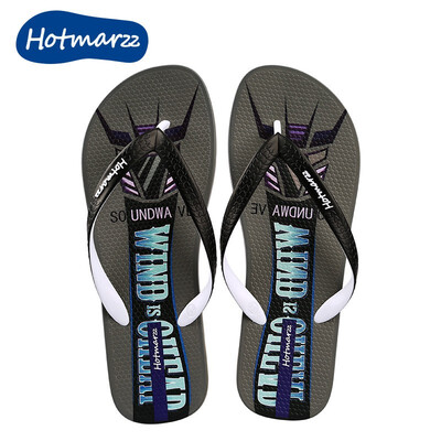 

hotmarzz non-slip printed mens flip-flops summer flip-flops beach shoes