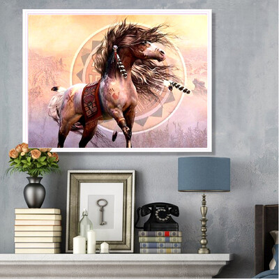 

Toponeto Embroidery Paintings Rhinestone Pasted DIY Diamond Painting Cross Stitch