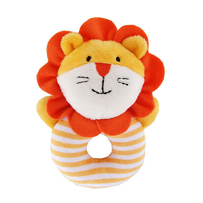 

Siaonvr Kids Baby Animal Handbells Musical Developmental Toy Bed Bells Rattle Toys Gift