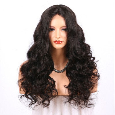 

Super Wavy Natural Color Lace Front Human Hair Wigs Brazilian Virgin Human Hair Natural Hairline Lace Front Wig