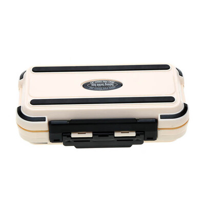 

Lure Fishing Box Lure Bait Case 24 Compartments Double Layer Fishing Box Plastic Fishing Tackle Box