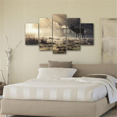 

Unframed Modern Flowers Art Wall Decoration Printed Canvas Oil Painting