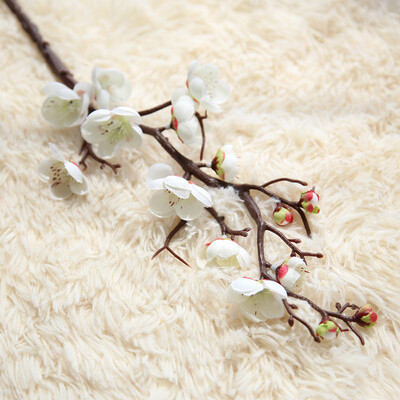 

Artificial Silk Fake Flowers Plum Blossom Floral Wedding Bouquet Party Decor HOT