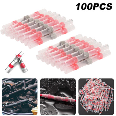

100150200PCS Waterproof Insulated Heat Shrink Connectors Solder Seal Wire Connectors