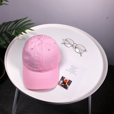 

Hat Female Spring&Summer Retro Washed Denim Pure Baseball Cap Korean Chao Ren Street Outdoor Hip-hop Duck Tongue Cap