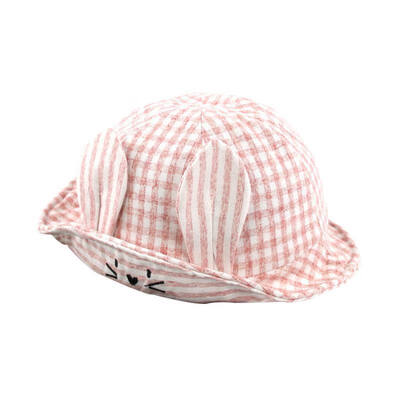 

Fashion Ears Girl Hats Baby Hats Cute Rabbits Hat Boys Cap Children Sun Summer Cap Kids Solid Beach Caps